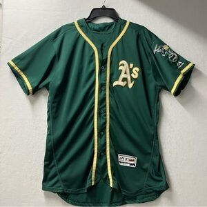 A’s Oakland Athletics Jersey #26 Chapman size 44 (large) Majestic MLB baseball
